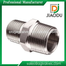 High quality and low price manufacture 1/ 4 inch forged nipple nickel plated threaded brass pipe npt male fittings